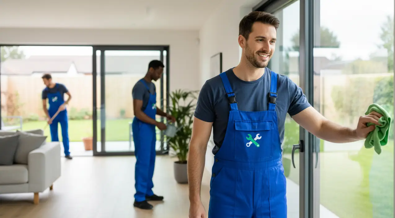 Professional cleaning and maintenance services
